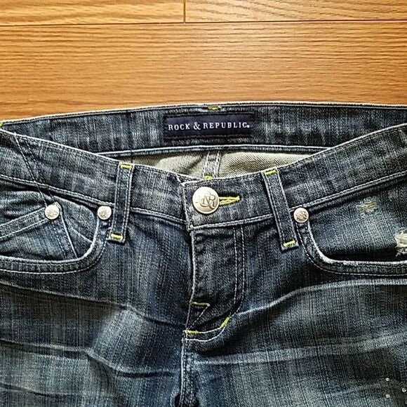 Rock & Republic Kurt Distressed Boot  Sz. 25  EUC - Picture 4 of 11